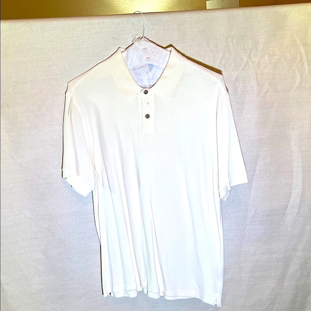 Caribbean White Polo Shirt